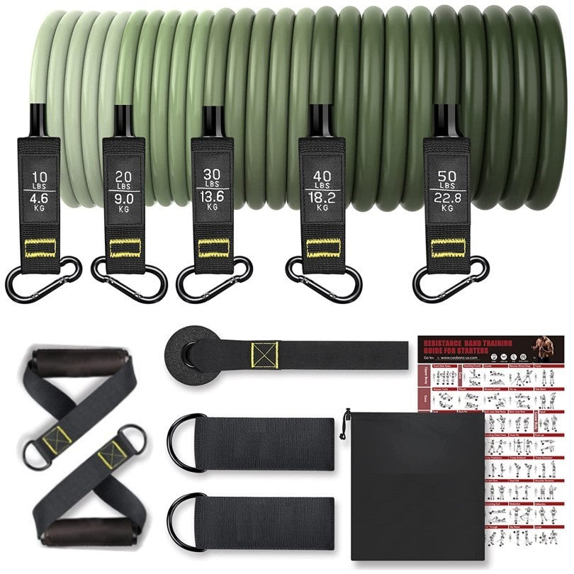 elastic chest expander fitness equipment