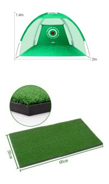 golf practice net tent