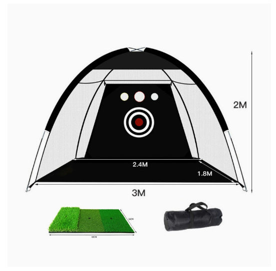 golf practice net tent