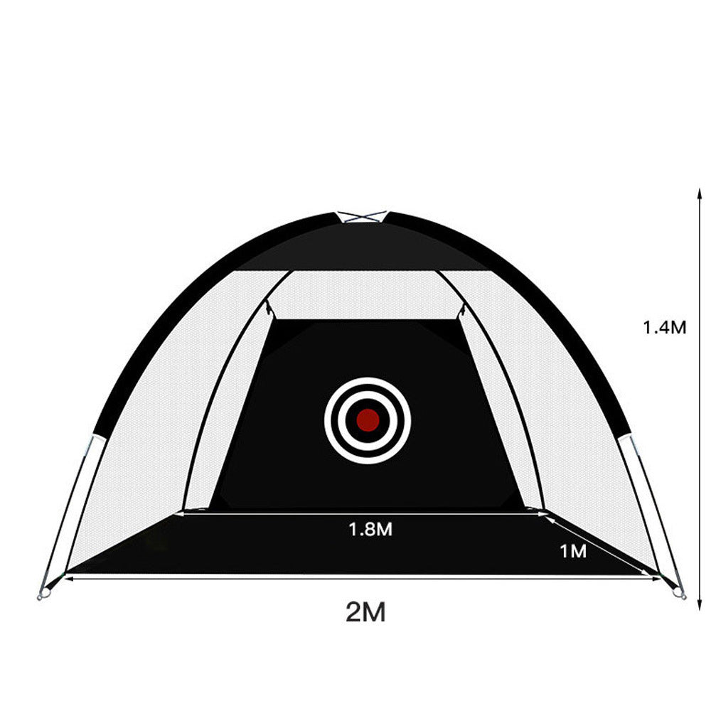 golf practice net tent