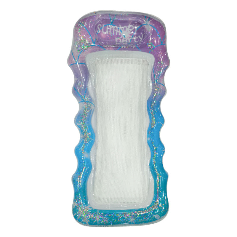 large sequin swimming pool float