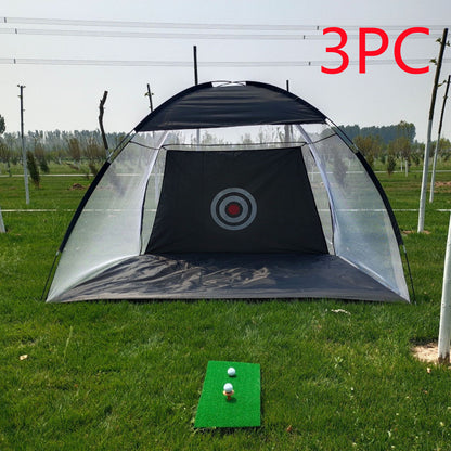 golf practice net tent