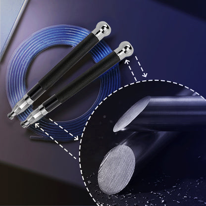 aluminum handle steel wire skipping rope