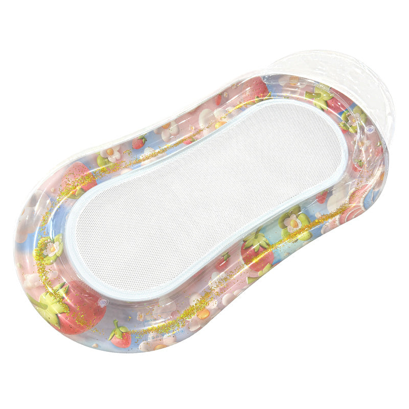 large sequin swimming pool float