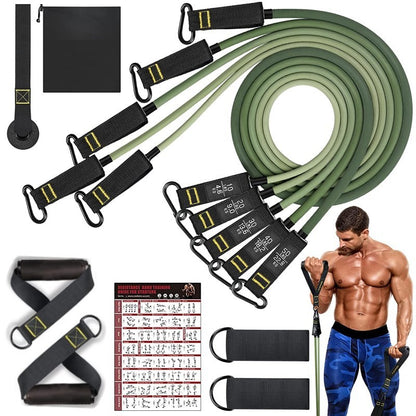 elastic chest expander fitness equipment